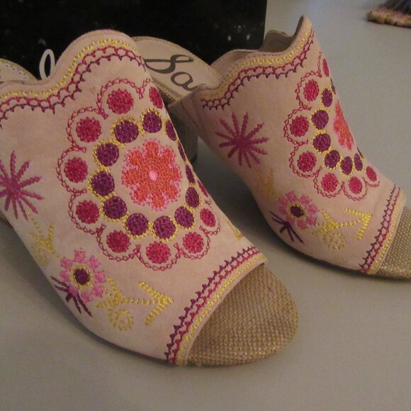 Sam Edelman Pink and Tan Wedges - Picture 6 of 6